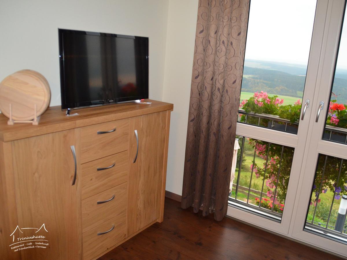 Die Triniushütte Thüringens schönste Aussicht Rauenstein Habitación foto